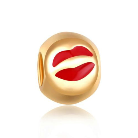 BeYoutiful Kiss Emoji Bead