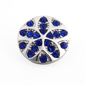 Sparkling Sapphire Crystal Charm