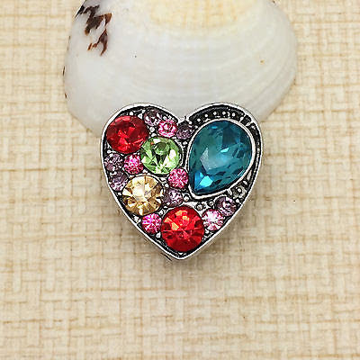 BeYoutiful Crystal Heart Charm