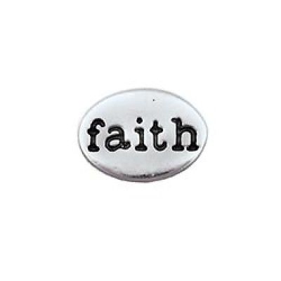 Faith Floating Charm