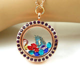 Aqua Crystal Beyoutiful Memory Locket