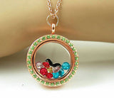 Aqua Crystal Beyoutiful Memory Locket