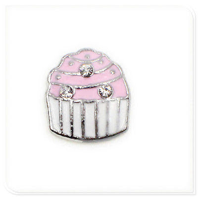 Cupcake Floating Charm