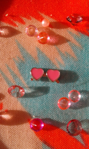 Pink Sun Shades Charm