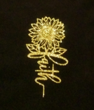 Gold Sunflower "Tote of Faith" Bag