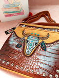 "BeYoutiful Avaya" Western Messenger Bag