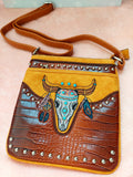 "BeYoutiful Avaya" Western Messenger Bag