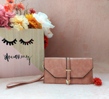 Blush "BeYoutiful Maddox" Satchel Tote Bag + Wristlet