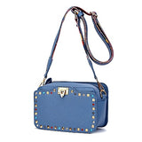 Grey "BeYoutiful Junie" Gemstone Messenger Bag