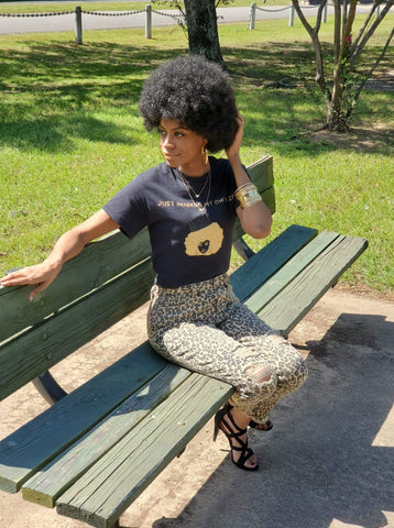 Black & Gold Royal Tee