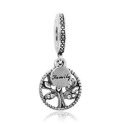 Family Tree Pendant Charm