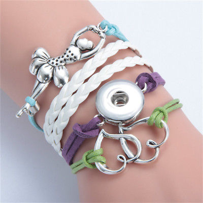 Dancers Heart Charm Bracelet